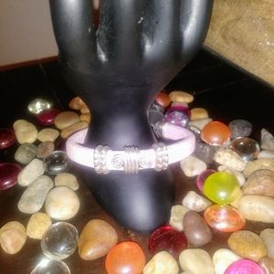 NWT- cork and sterling silver bracelet